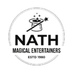 Nath Magical Entertainers official logo representing the brand of a famous magician in Kerala.