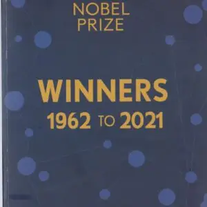 Cover of The Nobel Prize Winners (1962–2021) Volume 2 by Magician Nath, a reference book featuring Nobel Prize laureates from Physics, Chemistry, Medicine, Literature, Peace, and Economic Sciences.