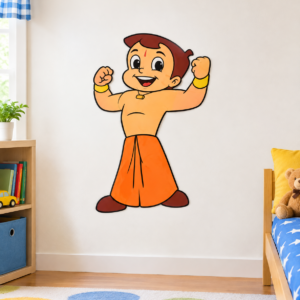 21 inch Chhota Bheem wall sticker made from EVA foam sheet